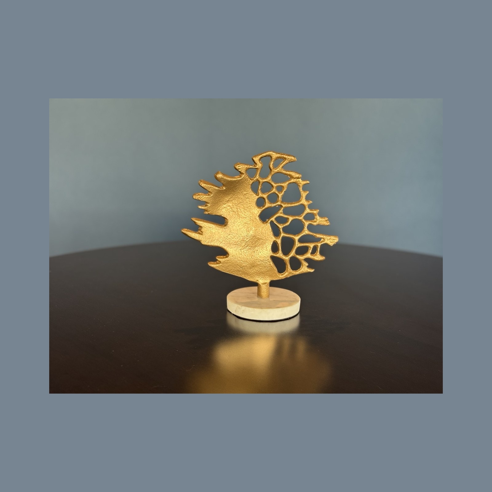 Gold Leaf Sculpture
