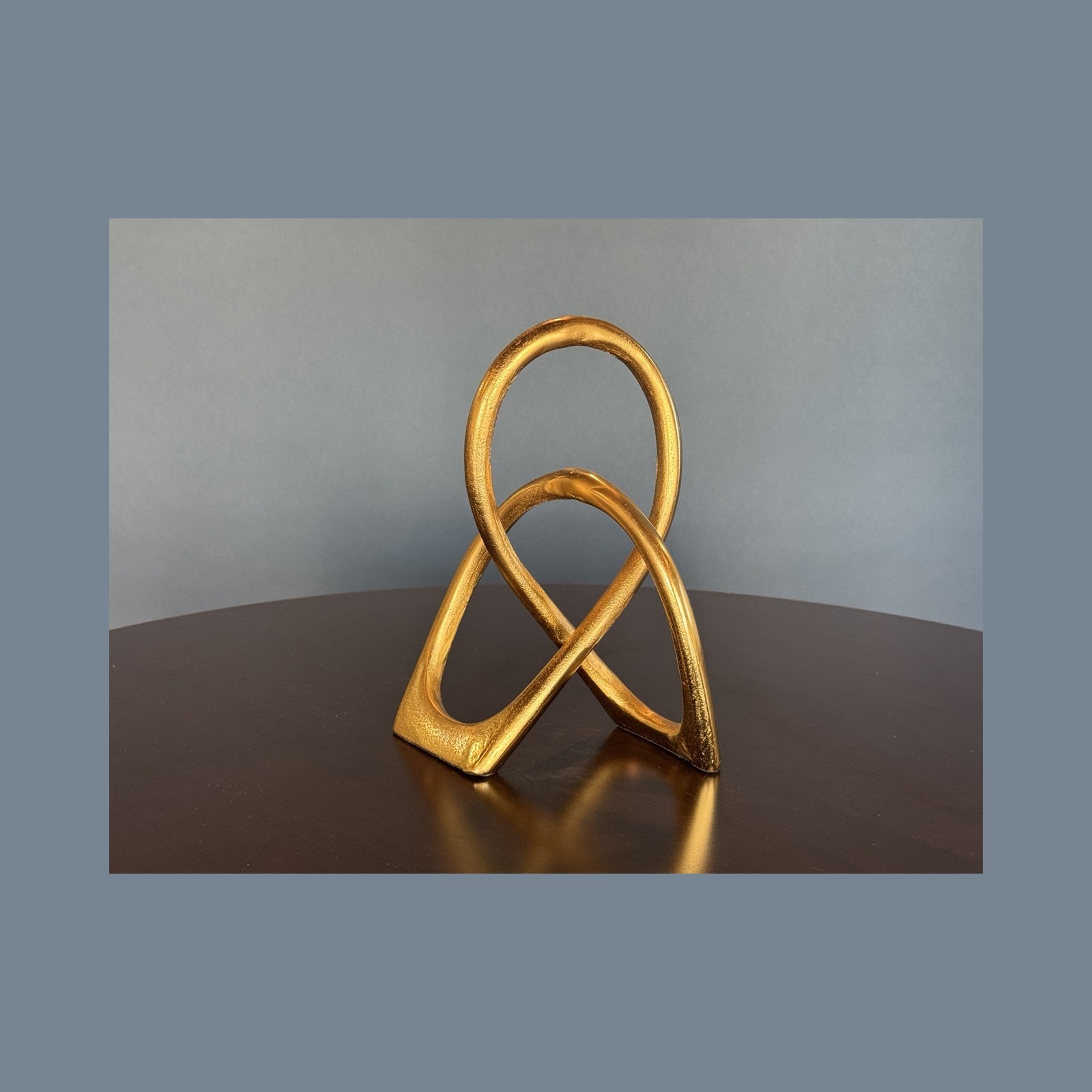 Gold Knot Sculpture